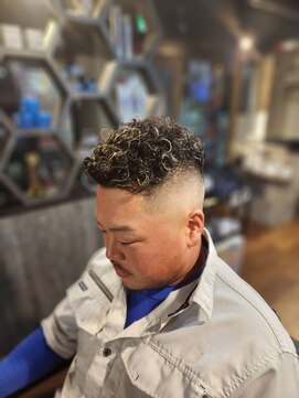 スマイルヘアー(Smile hair) メッシュパーマ&フェード