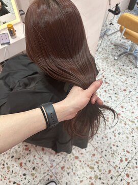 ボタン シブヤ(VOTAN SHIBUYA) 韓国ヘア/顔まわりカット/くびれヘア/艶感カラー