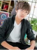 イケメンハイライトカラーモテ髪ミニウルフm3戸頭20代30代40代