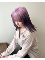 ローレン(Lolen.)&nbsp;【ピンク→パープル　グラデーション】ふじゆー