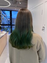 ラナンバイシダ(ranan by sida)&nbsp;10代20代グリーングラデーション