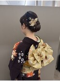 着付けとヘアメイク♪