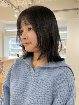 ノウハウ タニマチ(KNOWHOW tanimachi) ふわっとレイヤー/フェイスレイヤー/デザインカット