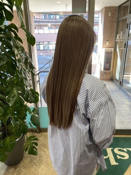 アッシュ 菊名店(Ash) ★髪質改善×ミルクティーベージュ★