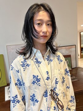 ヘアーアイストゥーレ(HAIR ICI TRE) レイヤーカットフェイスレイヤーウルフカットくびれヘア