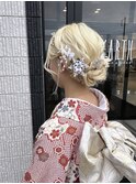 成人式アップスタイル