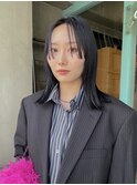 ハッシュカット/パーマ/外ハネボブ/ワイドバング/オン眉