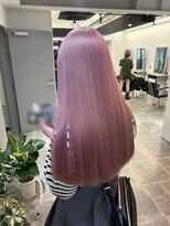 ペレ 栄店(PELE) ホワイトグレージュ/デジタルパーマ/チェリーブラウン/栄