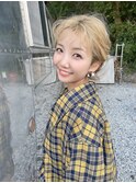 【ヘアアレンジ】おでかけヘア☆秋、BBQ