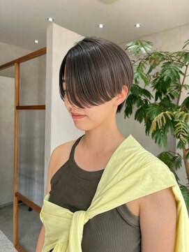 ジーナ 神戸 三田駅前(Zina) ハンサムショート/ショートヘア