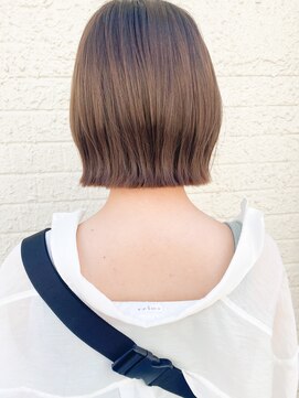 モリオ フロム ロンドン 成増店 【morio成増/玉井】ボブ インナーカラー オレンジ