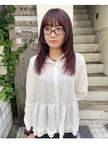 ニコフクオカヘアーメイク(NIKO Fukuoka Hair Make)&nbsp;《NIKO》人気☆お顔まわりレイヤーカット×暖色カラー福岡天神