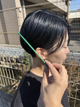 メロウ(mellow) ダブルカラー×ネイビー