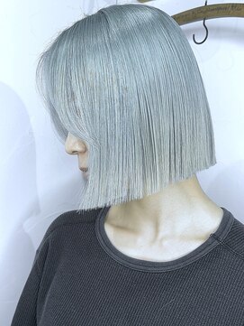 ブレイズヘアー(BLAZEhair) 【イエベにオススメ】ライムグレージュ×ブリーチ2回