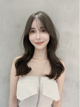 ロンドアベニール 北千住(Lond avenir) 韓国顔周り/バタフライカット/ミディアムレイヤーカット北千住