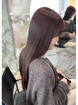 ビーヒアナウ 金沢県庁店(BE HERE NOW) 艶々＊カシスカラー