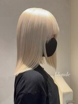 ベレーザ 渋谷(BELEZA)&nbsp;17681ホワイトアッシュシャンパンベージュミディアムレイヤー