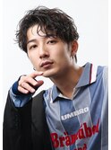 MEN’S HAIR/サーフカール/刈り上げセンターパート/札幌