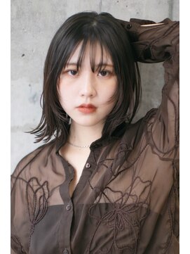 ピズム(PISM) 外ハネボブ/イメチェンヘア/ピンクベージュ