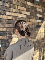 エルパライソ 鯖江店(Elparaiso)&nbsp;ツインお団子【お呼ばれヘア】