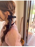 うなじスッキリアップヘア！結婚式 二次会 花嫁 ドレス 着物