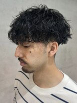 マグカーネバイフィフス オカヤ(Mag KANE by fifth okaya)&nbsp;岡谷メンズカットメンズパーマ波巻きスパイラルパーマツイスパ