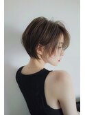 Liberte銀座　アッシュブラウン×大人ショート