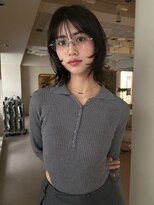 フィルムス 横浜(FILMS+) くびれレイヤー/オリーブベージュ/顔周り/シースルー/横浜+