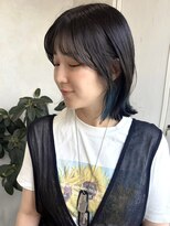 イルウィ(irwi)&nbsp;【miku/ブリーチ】インナーカラー/ボブデザインカラー/門前仲町