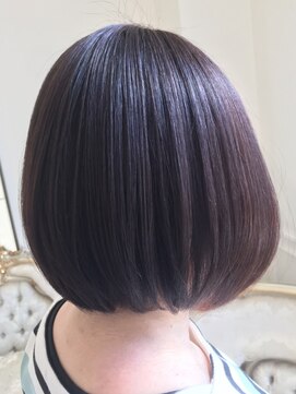 サロンドウィズ 本店 本八幡(Salon de With) 艶感ストレートボブ/重めボブ◎30代40代50代