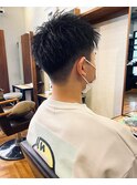 【IRIE HAIR赤坂】アップバング×束感カット×ツーブロック