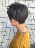 分け目のないショート♪