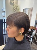大人かわいいマッシュショート