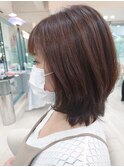 ミディアムストレート