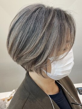 ネックス 表参道本店(nex) 秋のチラ見せピンキーショートインナーハイライト