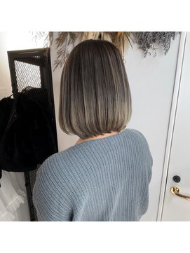 シェルマン(Charmant) 髪質改善ミルクティーベージュケアブリーチダブルカラー