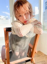 ラシク(racic) 【racic】スウィングショート×ミルクティーベージュ20代/30代