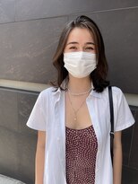 トゥルー 渋谷(TRUE)&nbsp;イルミナカラー/酸熱ストレート/oggiottoトリートメント/渋谷