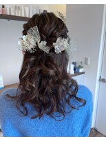 リブヘア(LiB hair)&nbsp;ハーフアップアレンジ