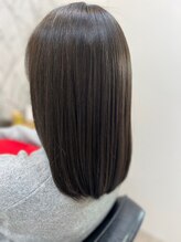 ヘアーカルチャー 小倉台店 HAIR CULTURE セミロングストレート髪質改善カラー30代40代50代