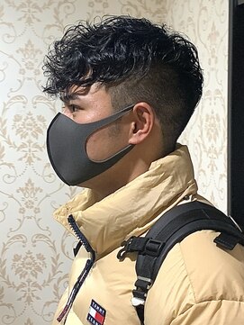 リスタバイネオリーブ 浅草(Re:sta by neolive) スペインカール外国人風パーマプードルパーマメンズパーマ