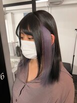 アドラ(ADLLA)&nbsp;イヤリングカラー★パープル