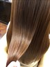 最高級☆メンテナンスカット+縮毛矯正+髪質改善TR￥25000～【縮毛矯正/美髪】