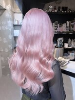 ペレ 渋谷(PELE)&nbsp;斜めバング/グレージュカラー/シルキーベージュ/渋谷/渋谷駅