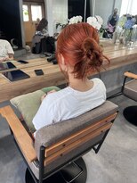 ティティ(TiTi)&nbsp;ブリーチカラー！発色オレンジカラー！[TiTi_福田りの]