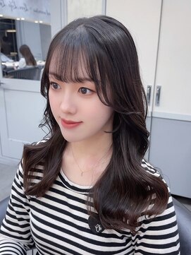 ロンドアヴァントゥス 池袋(Lond aventus) 韓国レイヤー/韓国風/ボブ/髪質改善/黒髪/ブリーチなし〔池袋〕