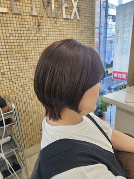 スタイルインデックス 新大塚店(STYLE INDEX) ボブ×アッシュグレー