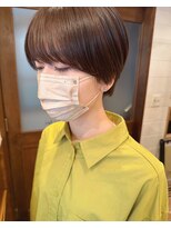 ラレイ(Lalei) 大人マッシュショート/赤味消しカラー