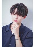 韓国マッシュデジタルパーマ×ダークアッシュ