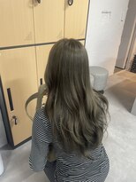 トクテ 吉祥寺(tokute) グレージュカラー/ボブウルフ/黒髪/ココアベージュ